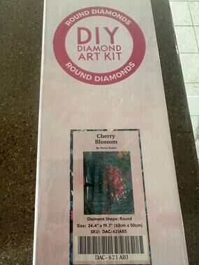 Cherry Blossom by Maria Gubar Sealed Archived Diamond Art Club